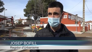 Aquesta setmana acaben els treballs d'urbanització del carrer Sàlvia