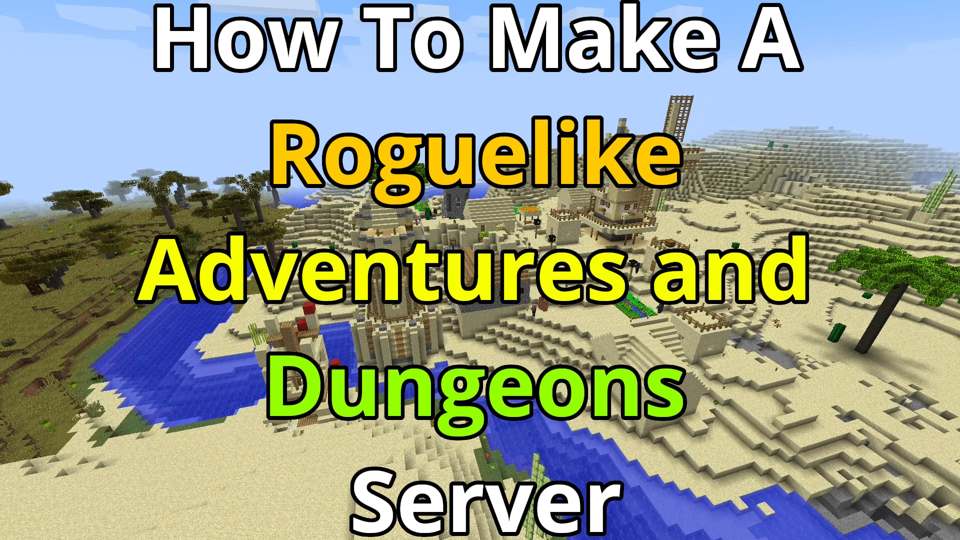 How To Make A Roguelike Adventures and Dungeons Server on Vimeo