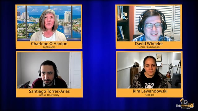 David Wheeler+Kim Lewandowski+Santiago Torres-Arias - TechStrong TV ...