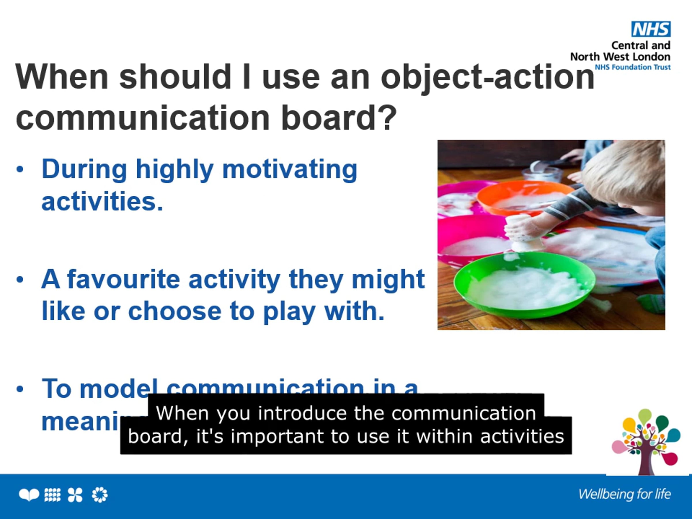 SLT Early Comm - Object-action Communication Board subbed | Videos ...