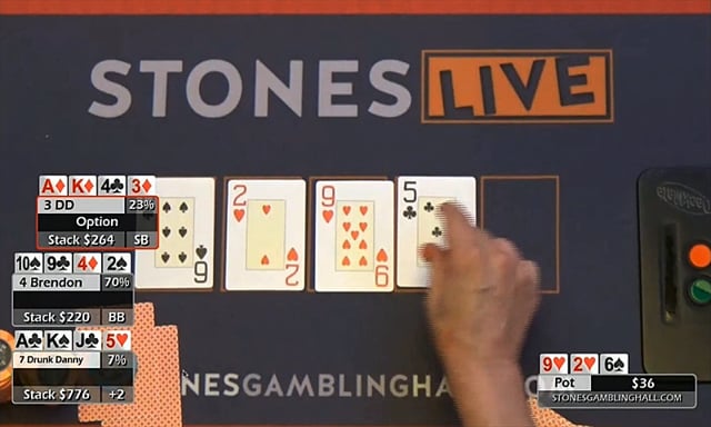#32: Live Action Limit O8 $8-$16 with Hole Cards Part 4