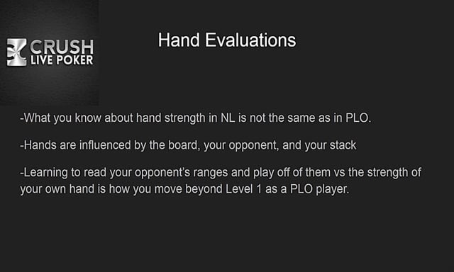 #Battle16: Coaching with Kasey Pt 3: Hand Evaluations & Making a Plan