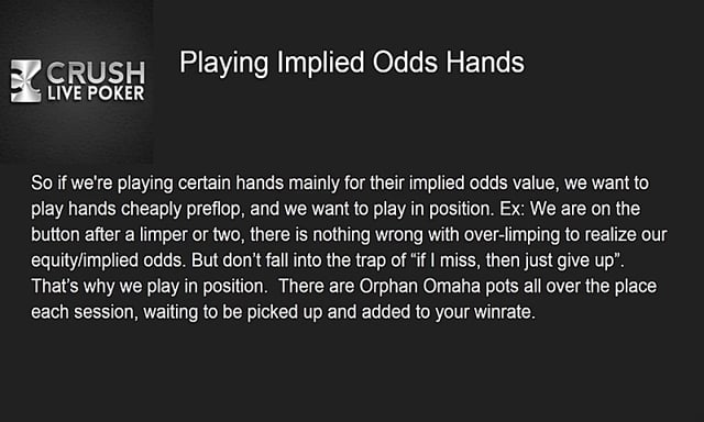 #Battle17: Coaching with Kasey Pt 4: Hand Examples and Implied Odds