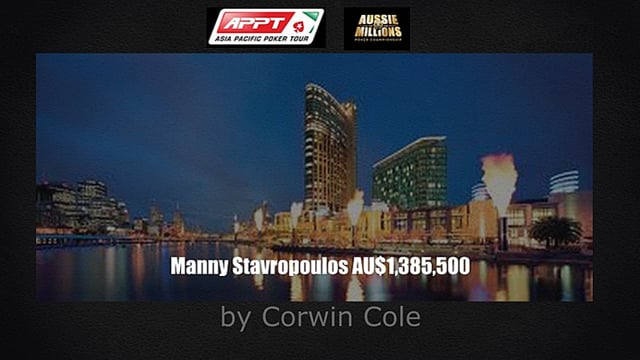 #9: Aussie millions final table