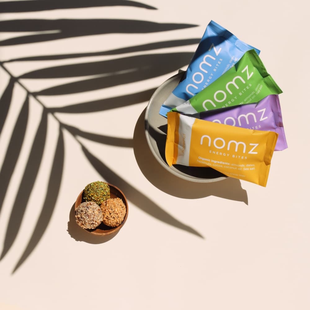 Nomz Energy Bites Palm Leaf Video Ad
