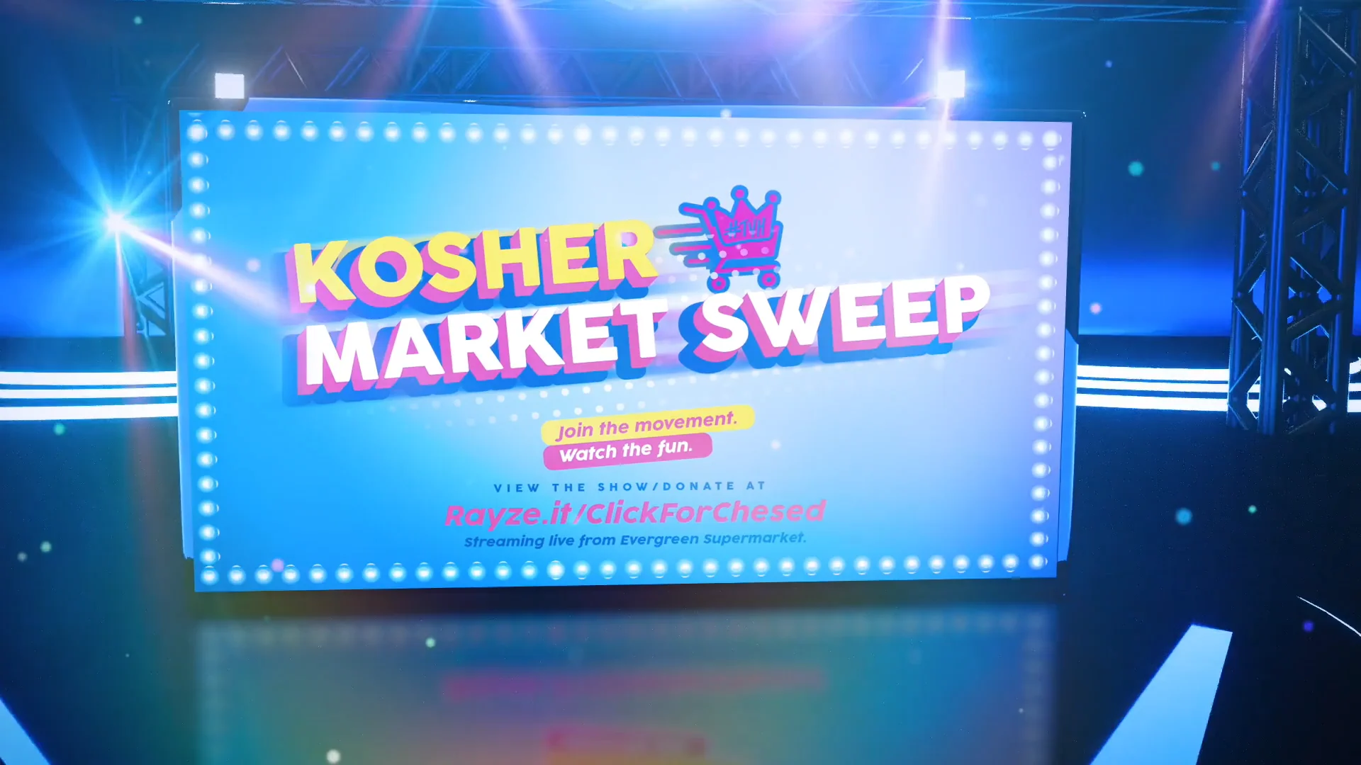 Chesed 24/7 Kosher Market Sweep Promo on Vimeo