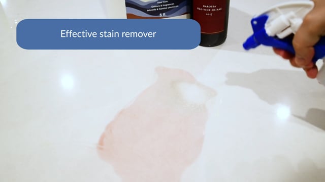 Pureworx: stain removing demonstration