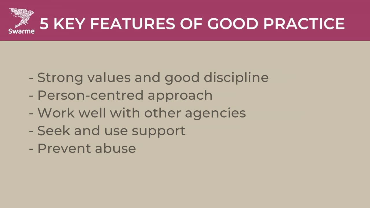 What Is Good Practice In Care