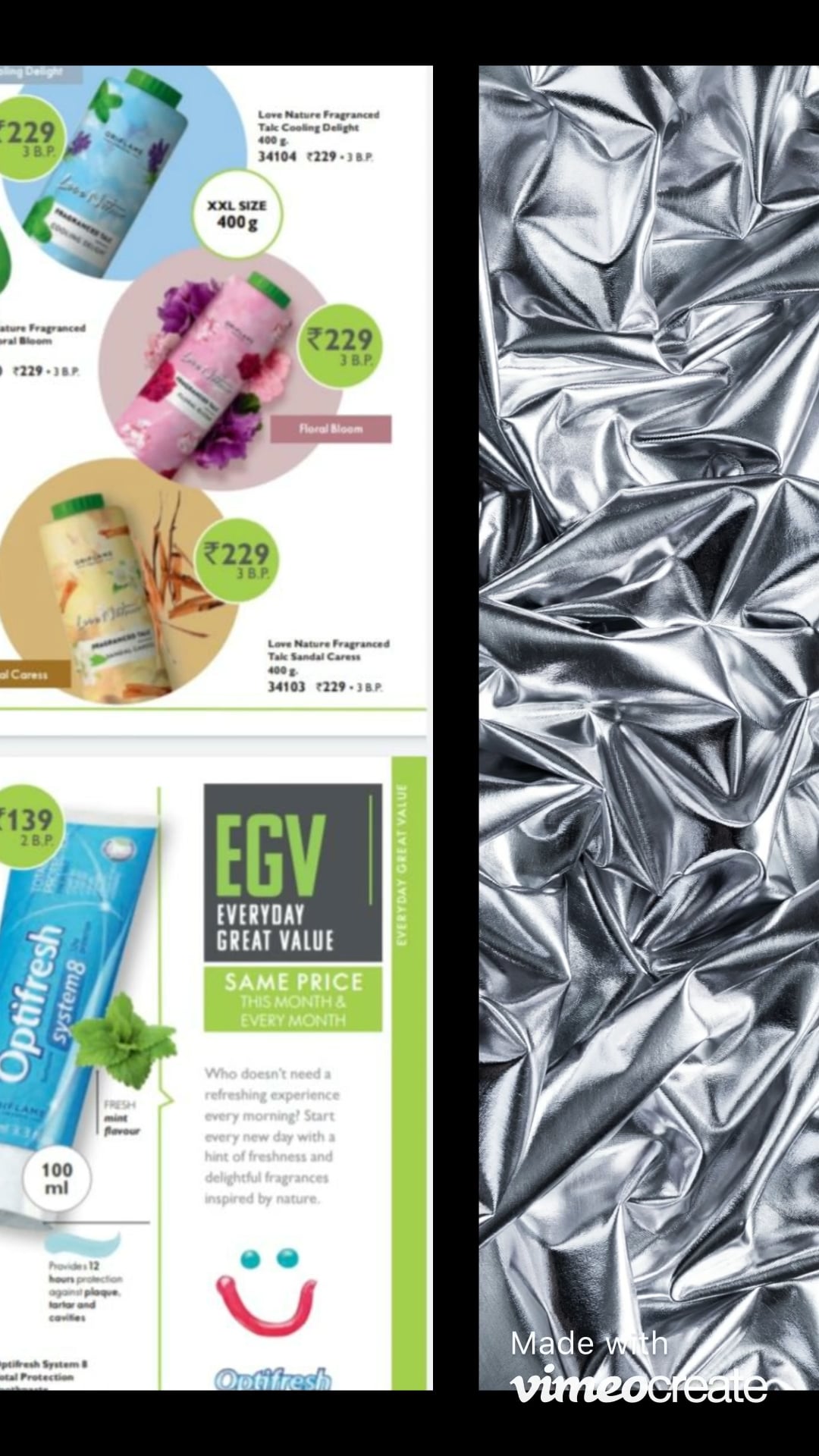 Daily use products on Vimeo