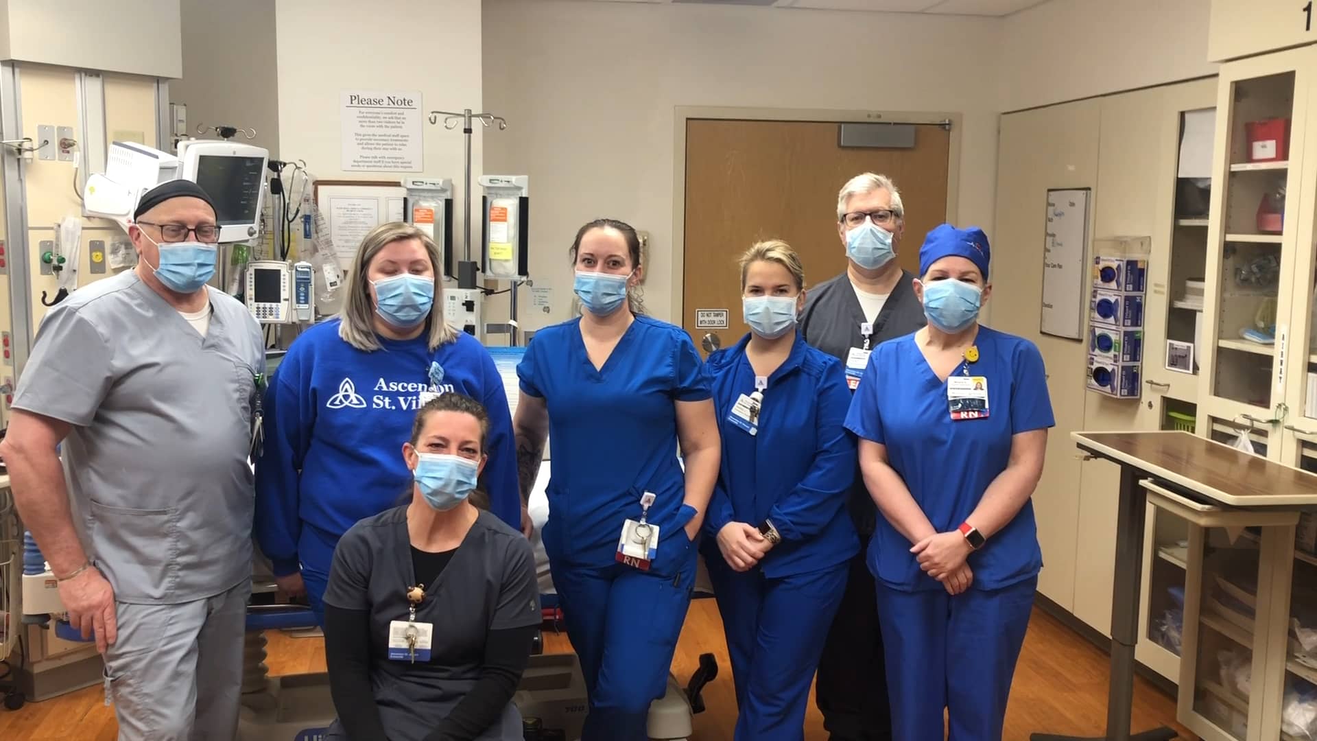 St Vincent Evansville Emergency Department Thank You on Vimeo