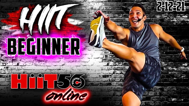 Hiit Beginner | Total Body | with Alberto | 2/12/21