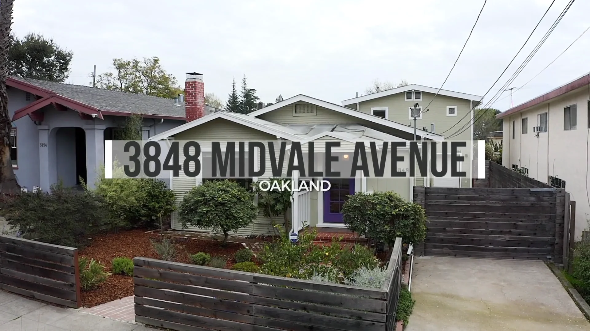3848 Midvale Avenue, Oakland Presented by Dana Brook on Vimeo