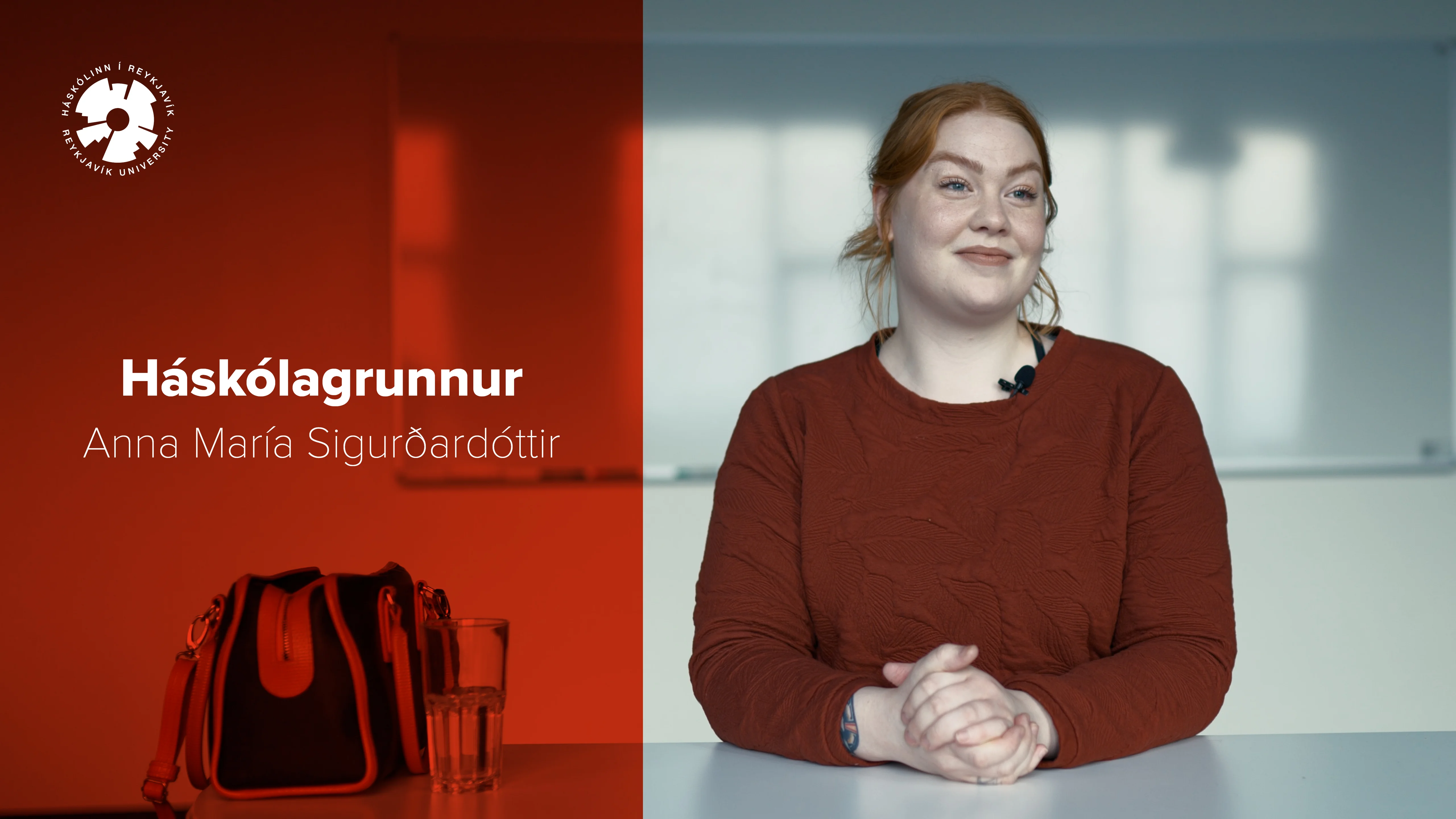 Háskólagrunnur - Anna María Sigurðardóttir | Háskólinn í Reykjavik on Vimeo