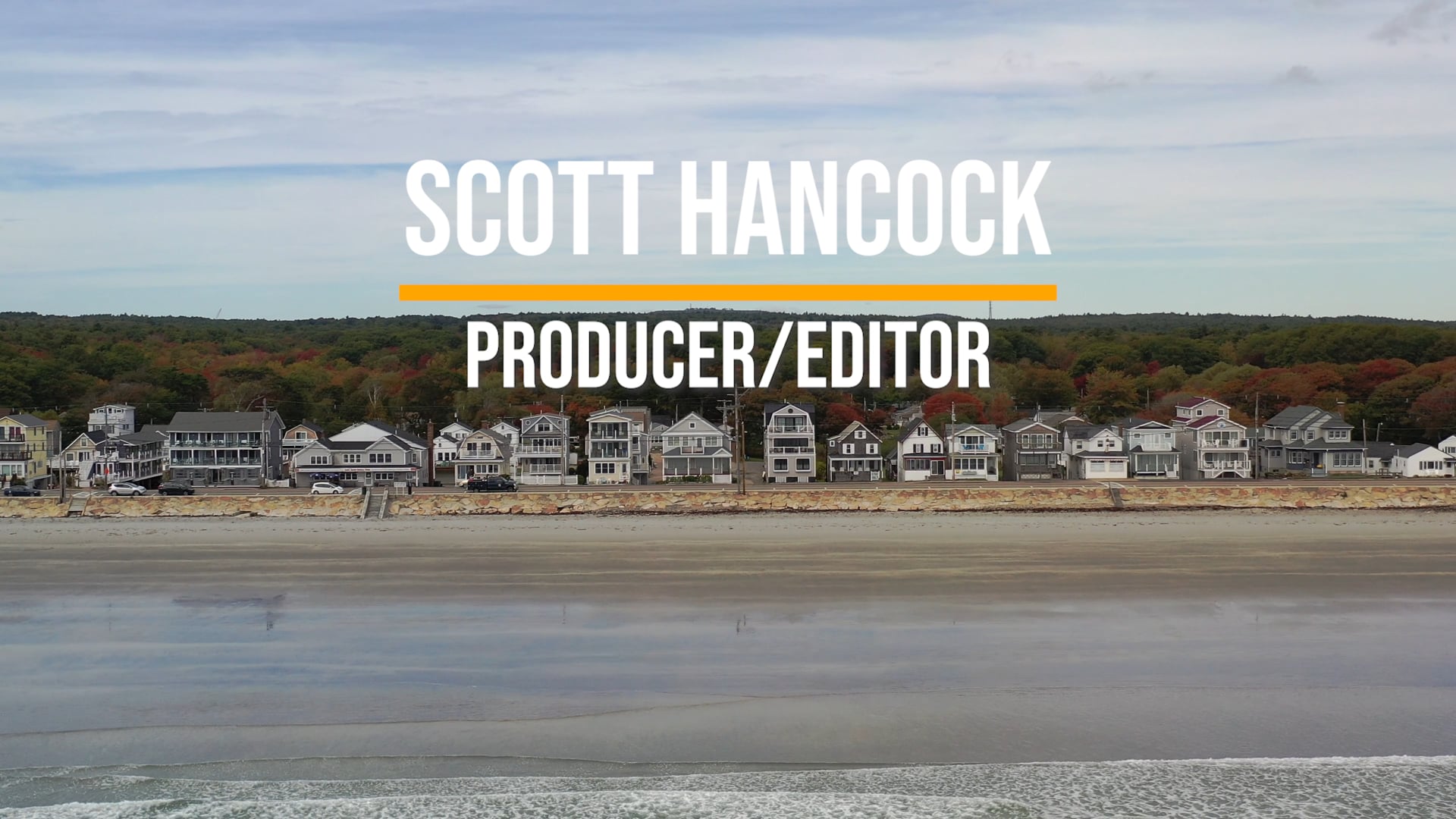 Scott Hancock Producer Reel - 2021