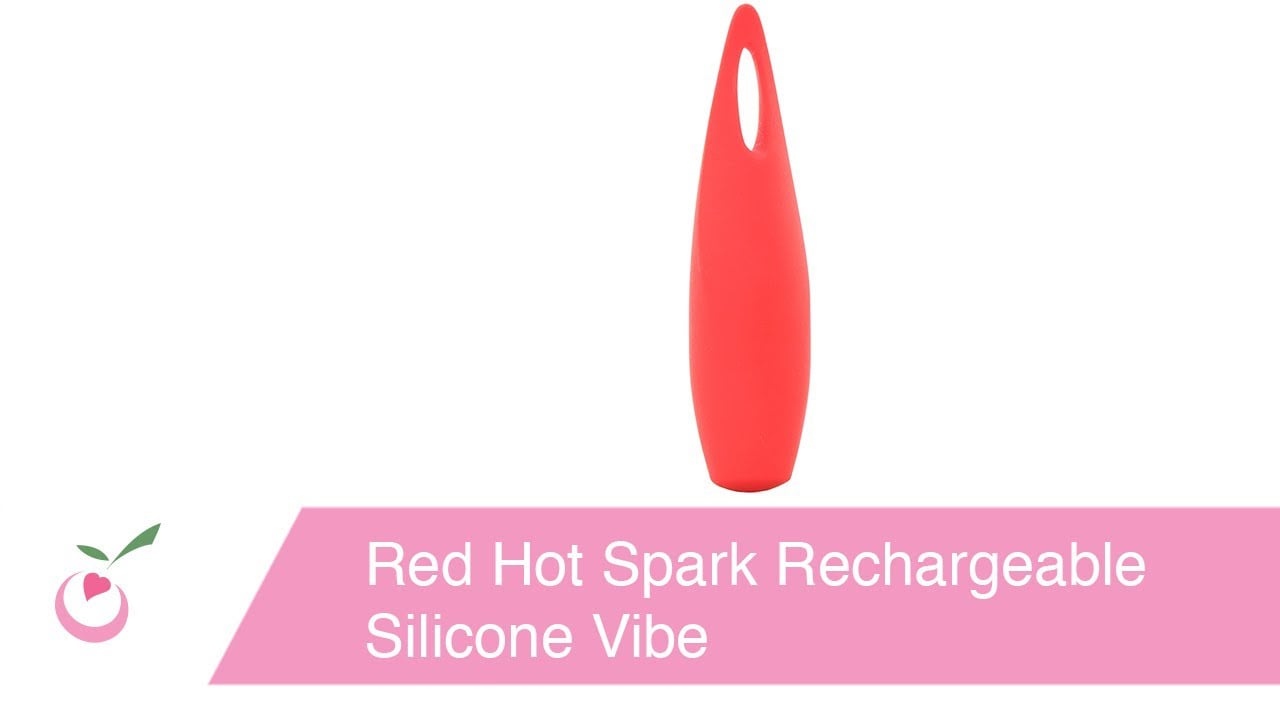 Red Hot Spark Rechargeable Silicone Vibe