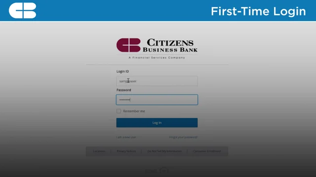 Log on to online citizens bank