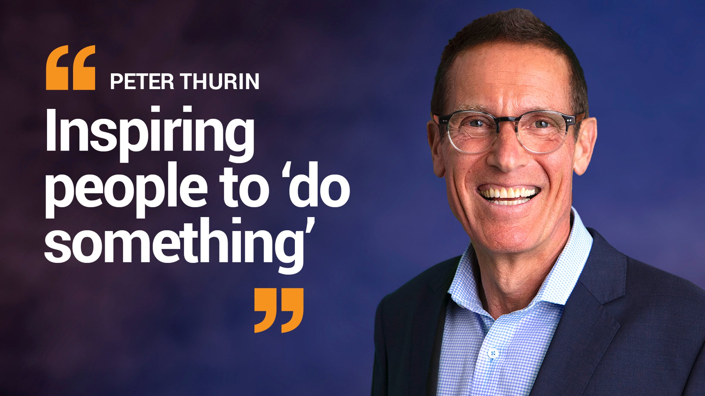 Inspiring people to 'do something'