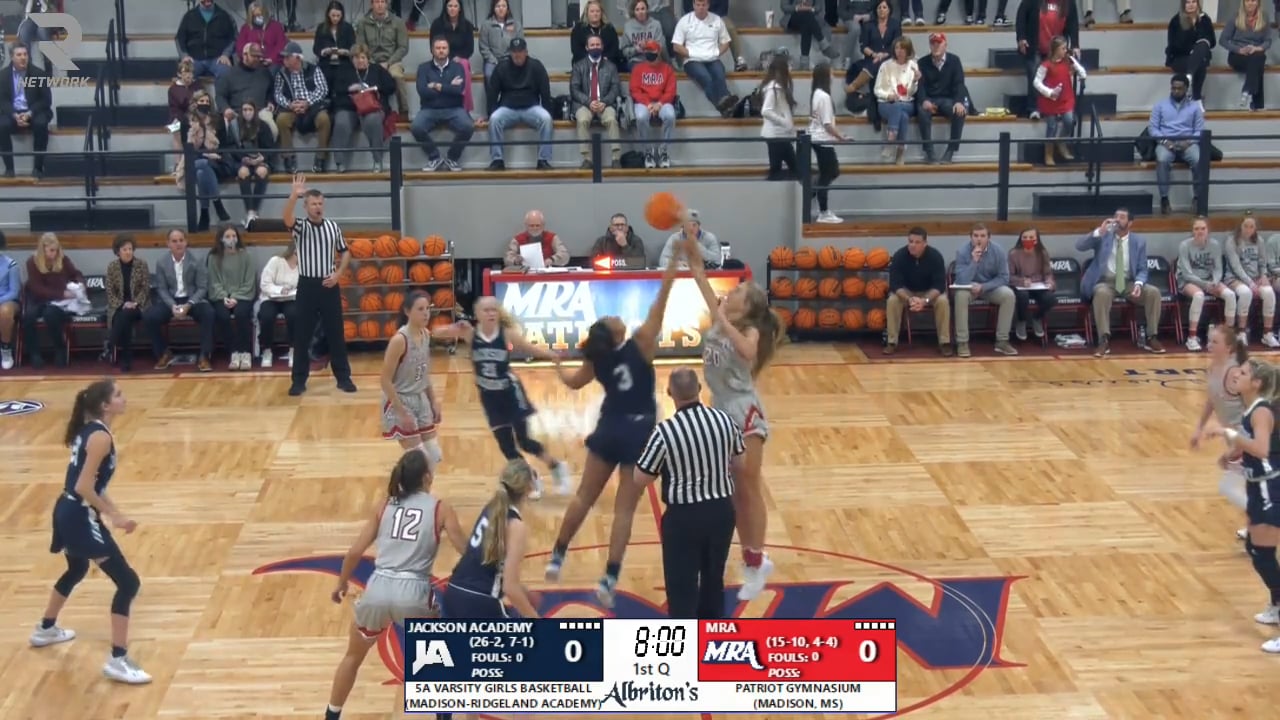 Varsity Girls Basketball vs MRA - 02-12-21