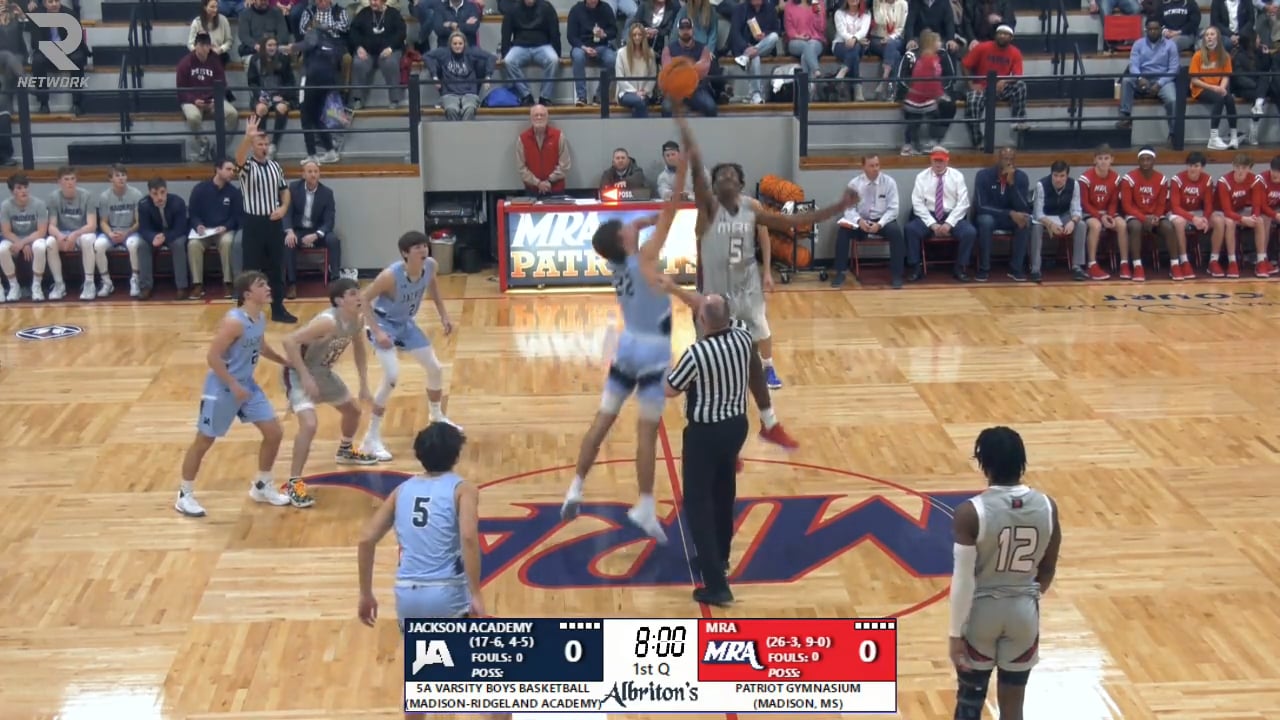 Varsity Boys Basketball vs MRA - 02-12-21