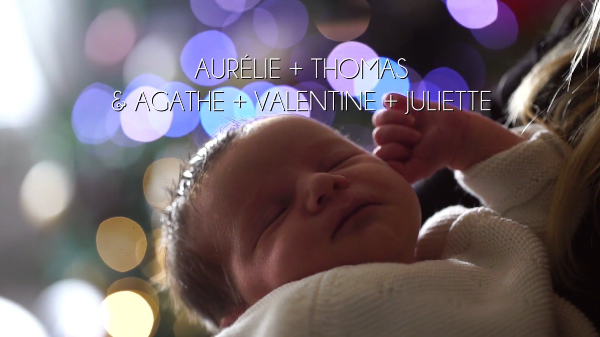 AURELIE THOMAS - AGATHE VALENTINE JULIETTE- NOEL 2020