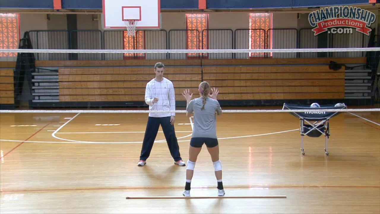 Position Training Drills: Middles - Volleyball -- Championship