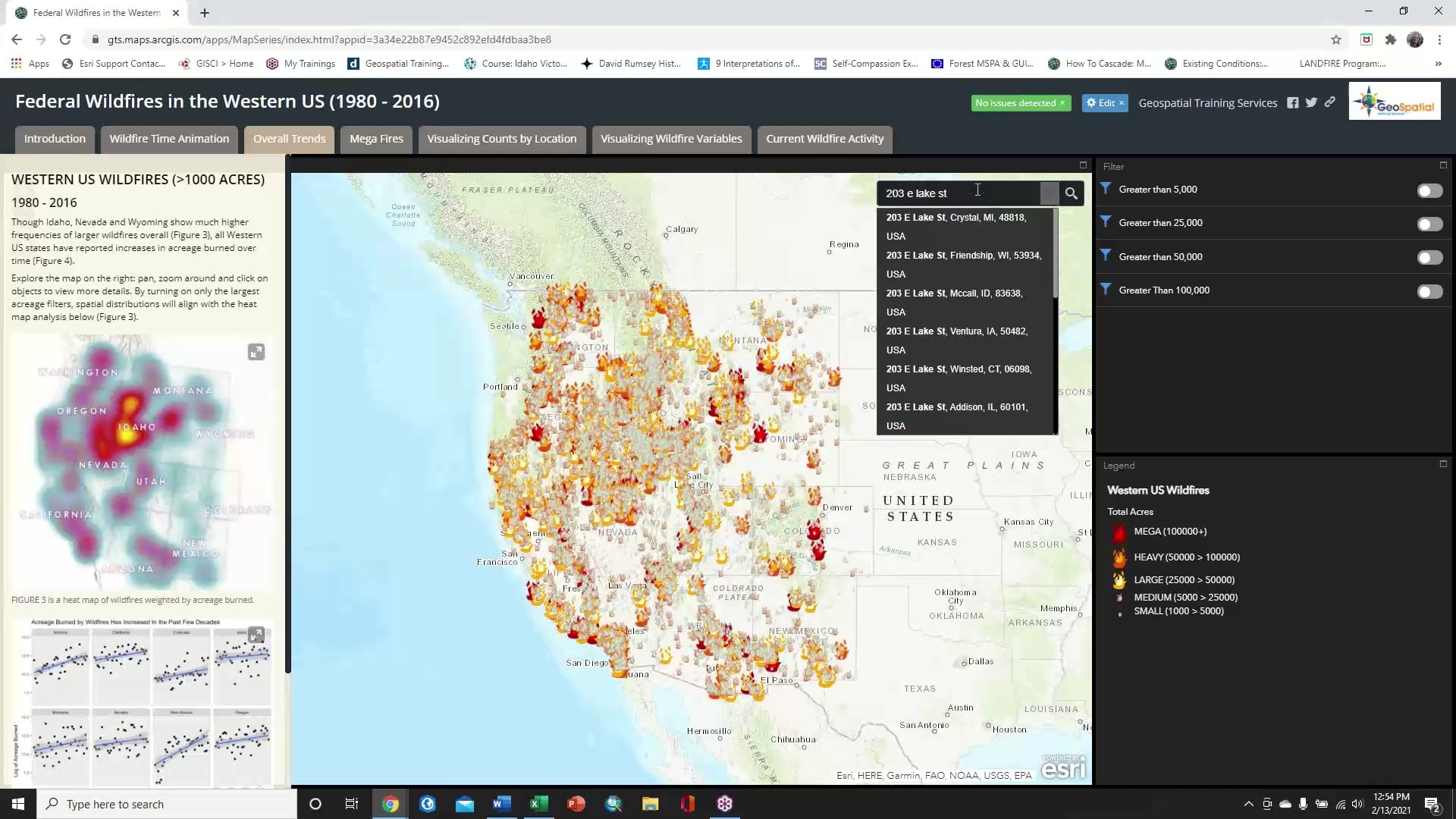 Video 3 Overall Wildfire Distribution Trends on Vimeo