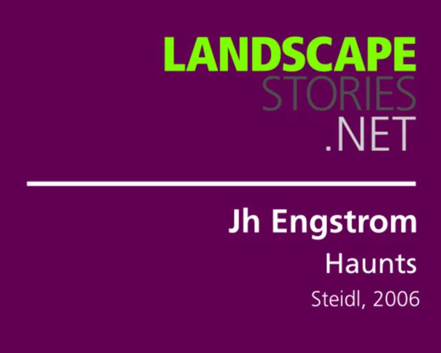 JH ENGSTROM: HAUNTSJH エングストロム - 古本買取 2手舎/二手舎