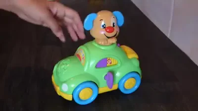 Fisher price puppy clearance car