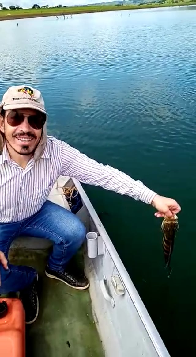 video Guia de Pesca em Carlópolis – Guia Tanaka