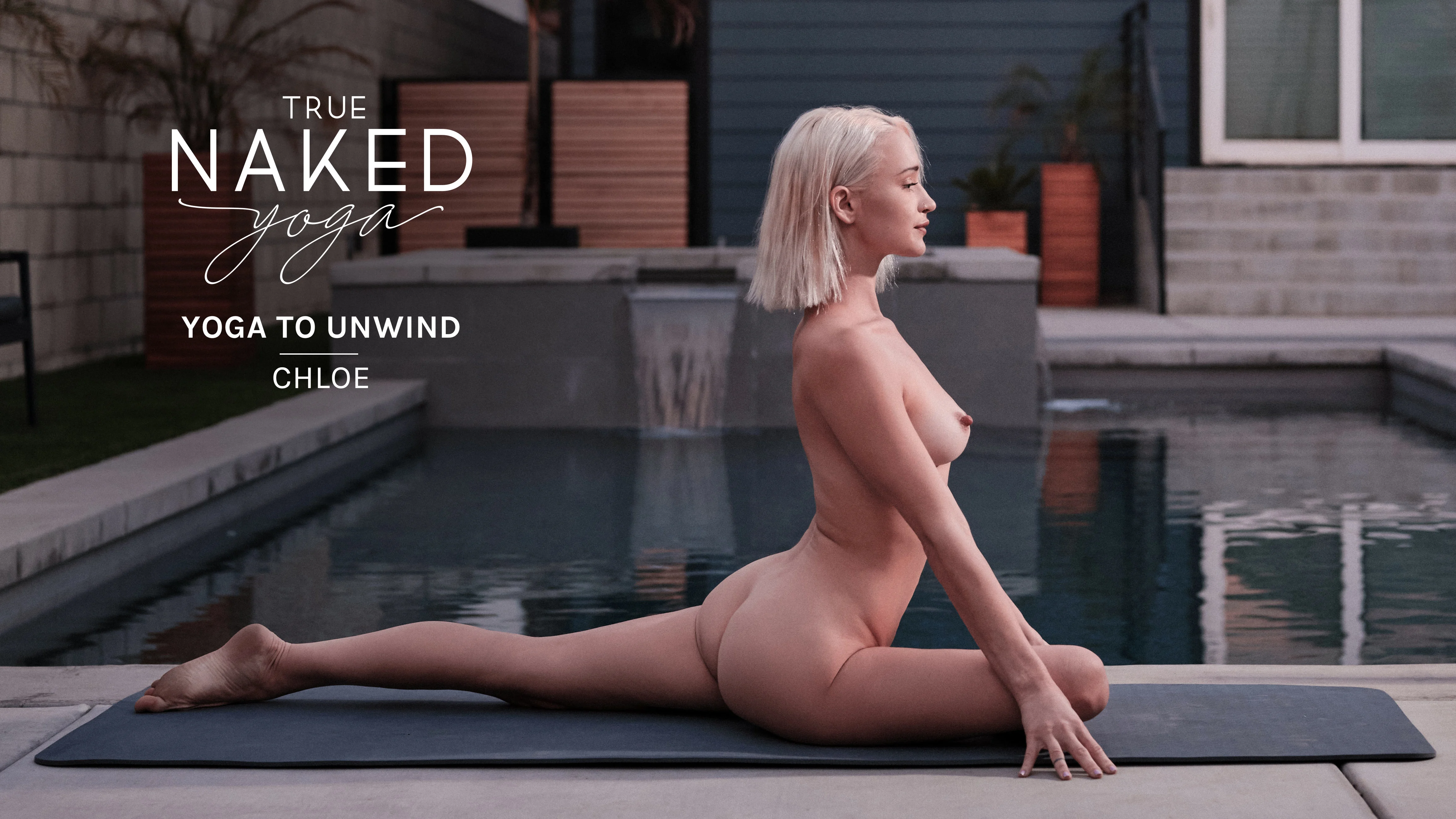 Watch True Naked Yoga – Yoga to Unwind feat. Chloe Online | Vimeo On Demand