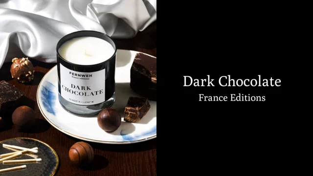 Dark Chocolate Number Candle – Yum-Wick