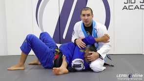 De la Riva with Lasso Control to Scissor Sweep Variation to Mount or Armbar