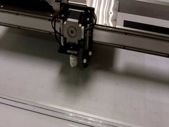 Carlson Design cutting shapes in Sentry (SGP) interlayer on Vimeo
