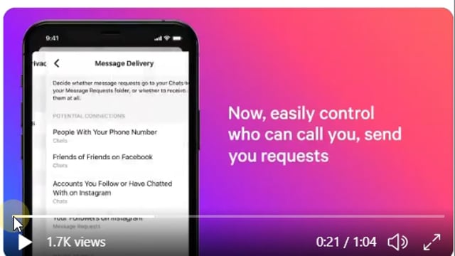 Neue Sicherheitseinstellungen Messenger