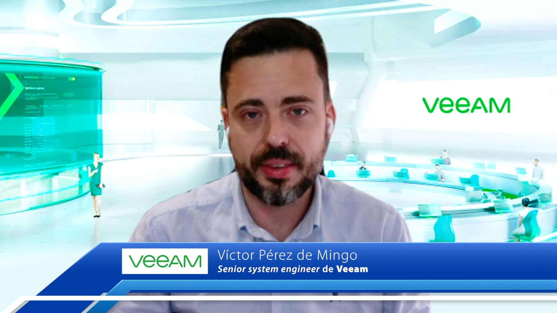 Víctor Pérez de Mingo, senior system engineer de Veeam (GTI - Low Touch  Economy)