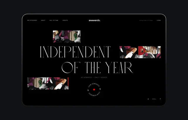 Mobile screenshot - Awwwards