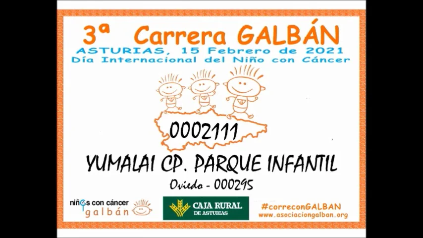 CP Parque Infantil con la III Carrera Solidaria GALBÁN  