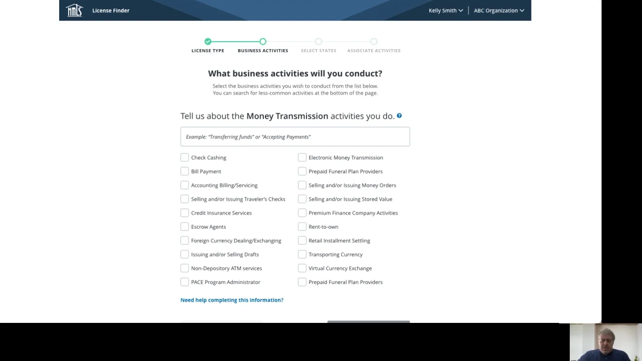 NMLS Conference NMLS Modernization Usability Demos All Scenarios on