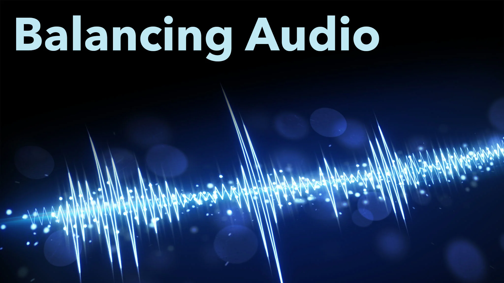 Balancing Audio | Adobe Audition on Vimeo