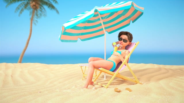 Unilever-skin animation 3D