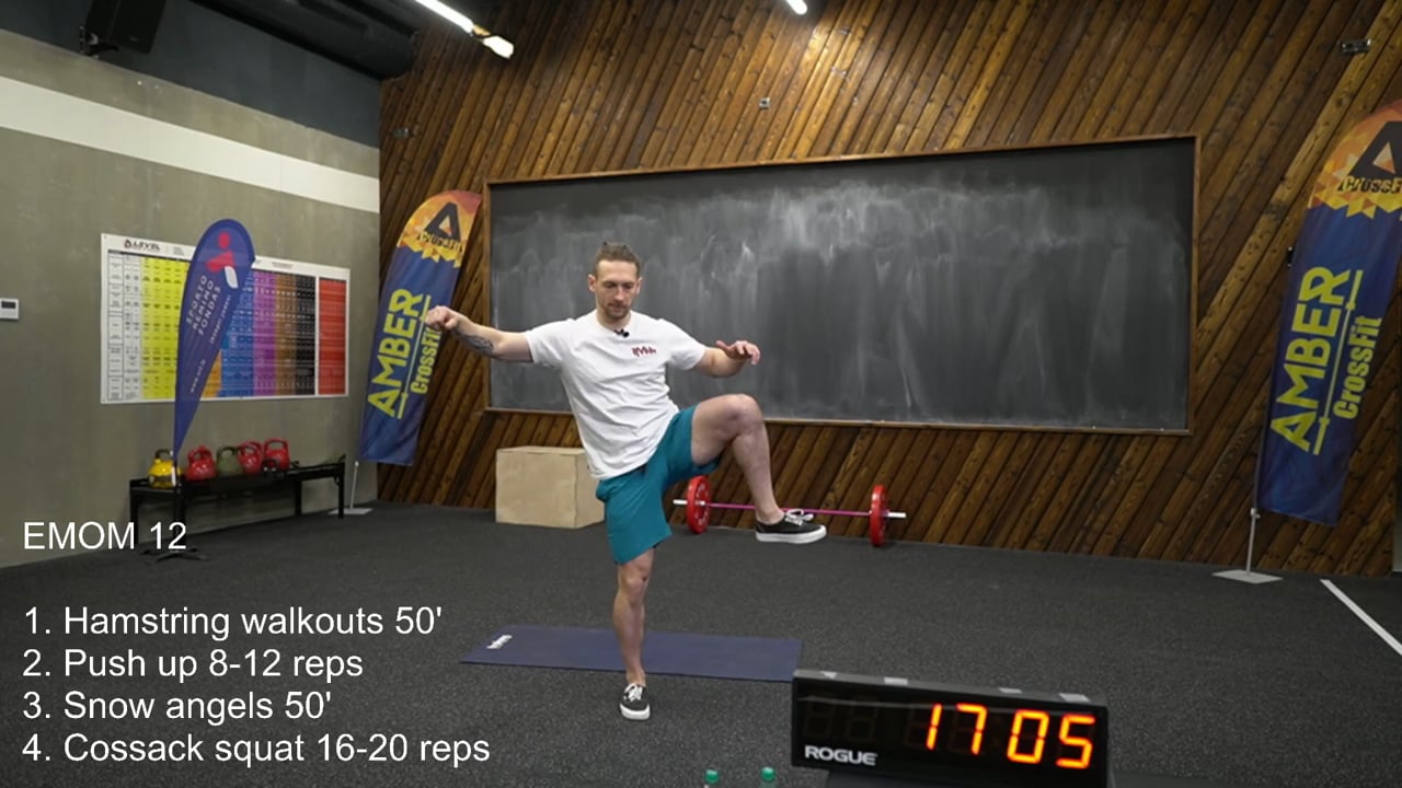 Bodyweight HIIT intervals by Amber CrossFit
