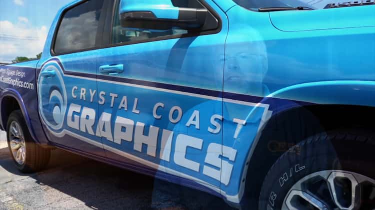 Crystal Coast Graphics - Vinyl Boat Wrap on Vimeo