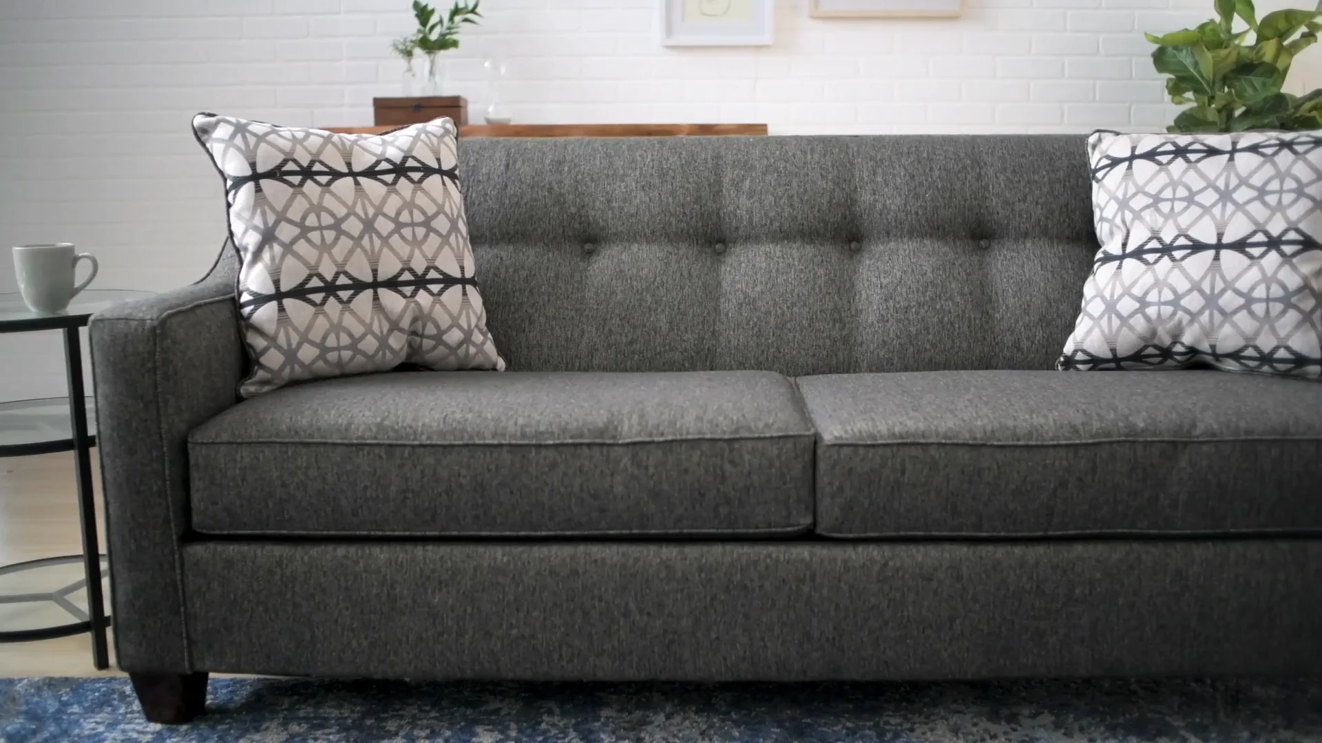 Bobs furniture online loveseat sofa