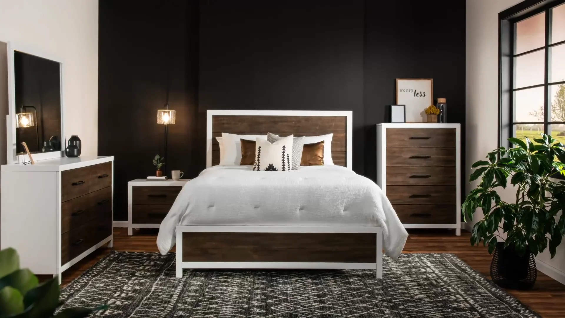 Queen bed on sale bobs furniture