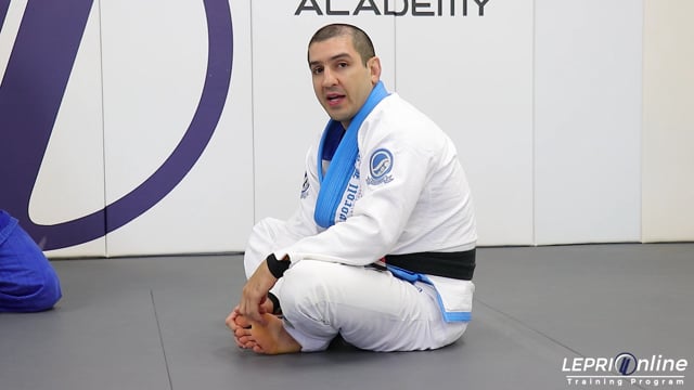 De la Riva with Lasso Control to Scissor Sweep Attempt to Armbar