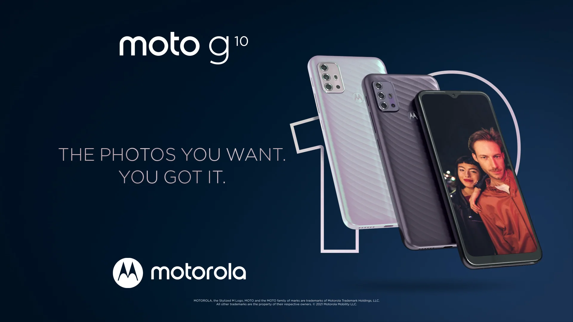 moto g10 - 4,800万画素クアッドカメラシステム搭載6.5inch