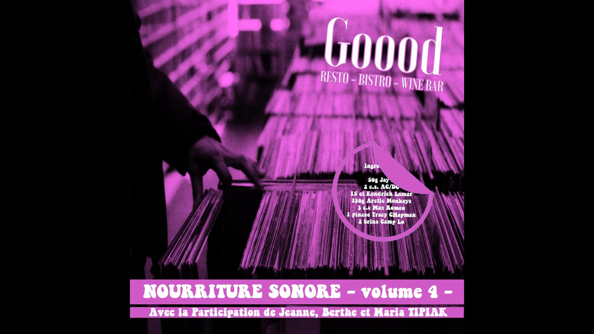 NOURRITURE SONORE MIXTAPE - Vol.4 - hosted by Les Soeurs Tipiak
