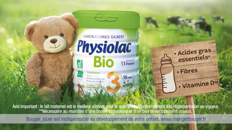 Physiolac, la gamme de lait infantile BIO on Vimeo