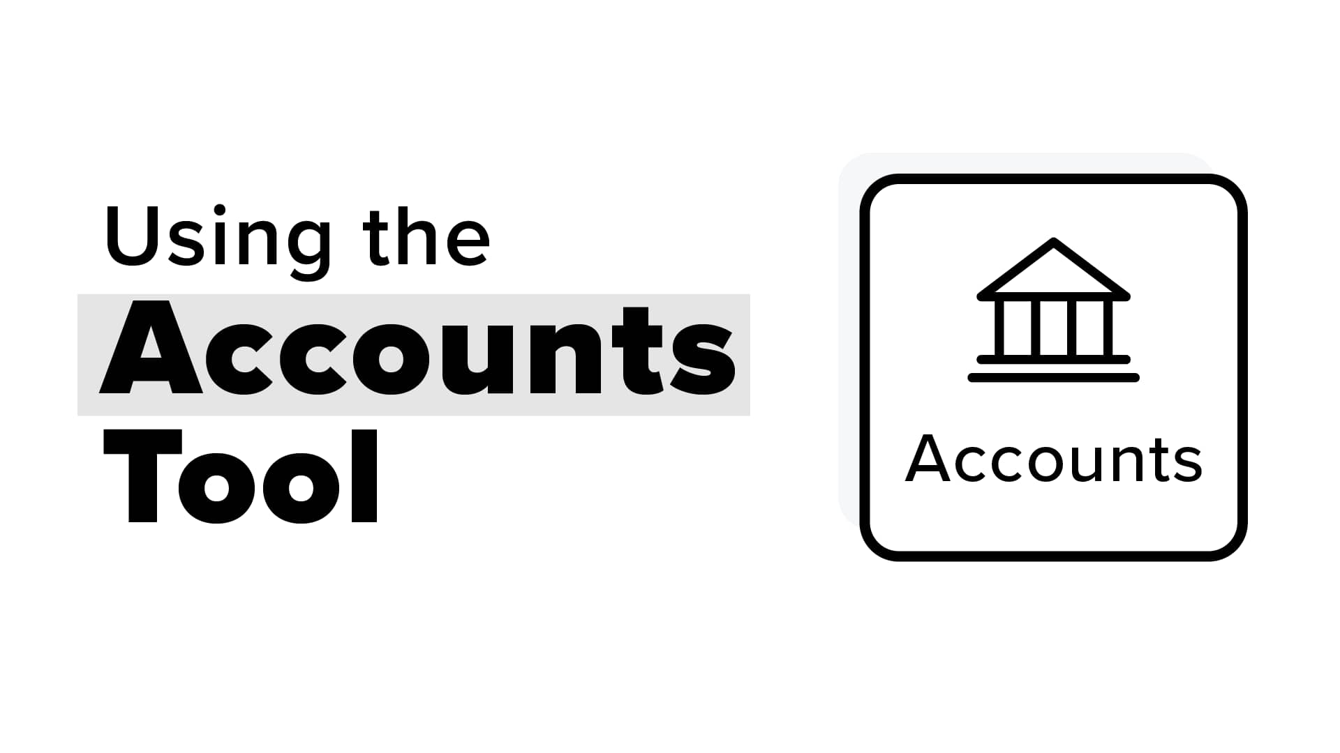 How to Use the Accounts Tool on Vimeo