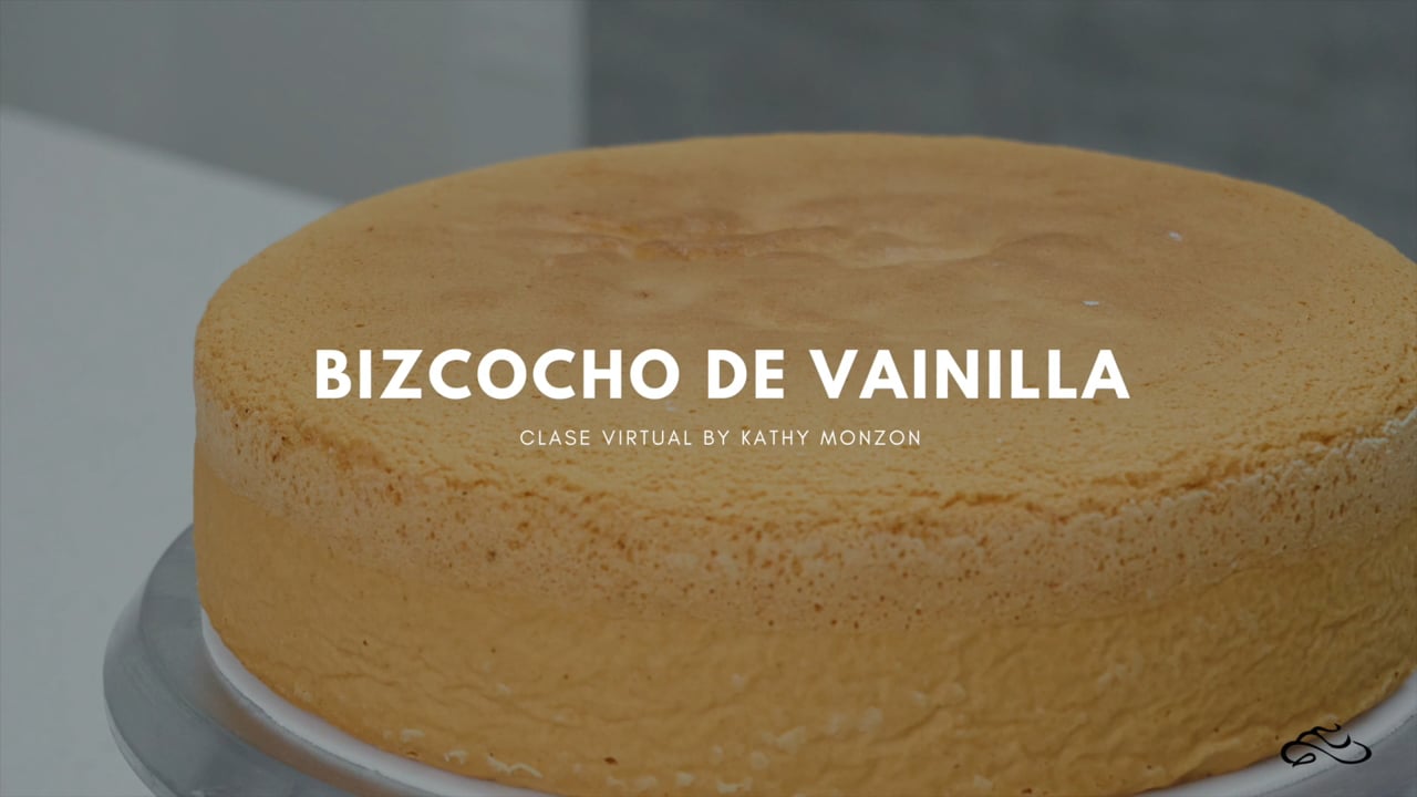Bizcocho de Vainilla